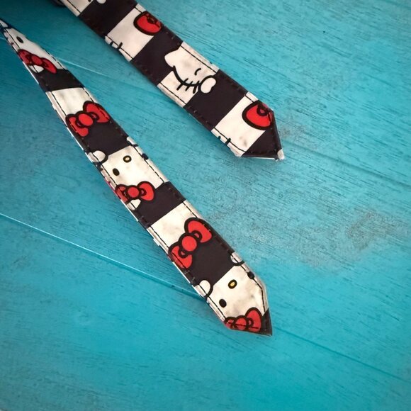 Ju-Ju-Be X Hello Kitty Red Polka Dot & Striped Backpack Diaper Bag w/ Mat - Picture 11 of 13